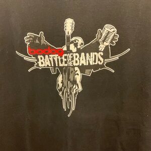 9-2025 Battle of the Bands Black T-Shirt  XL T-SHIRT BLACK MUSIC TEE
